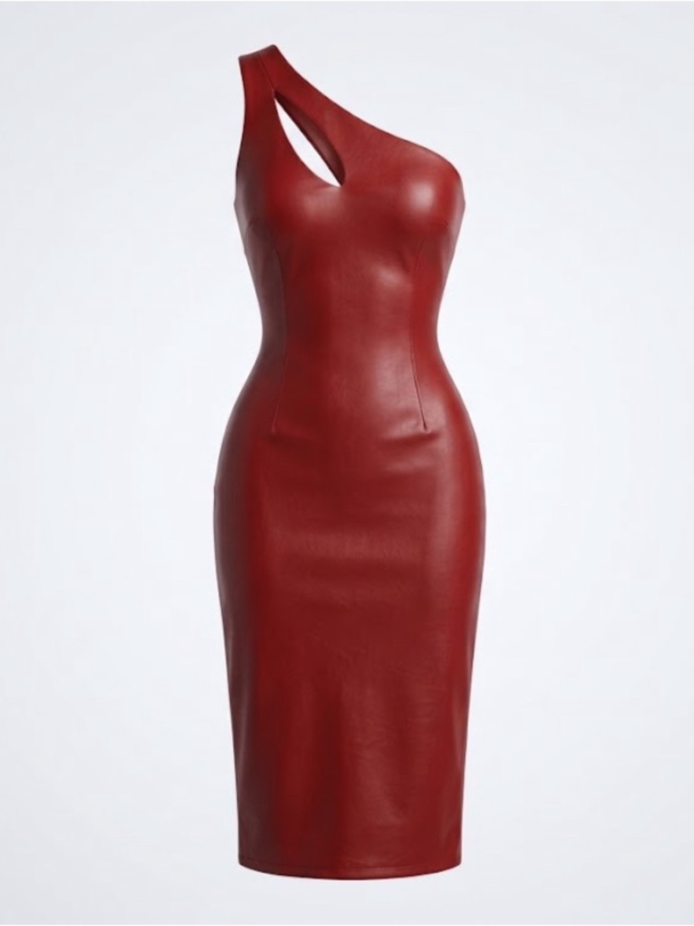 FASHION NOVA FAUX LEATHER DRESS